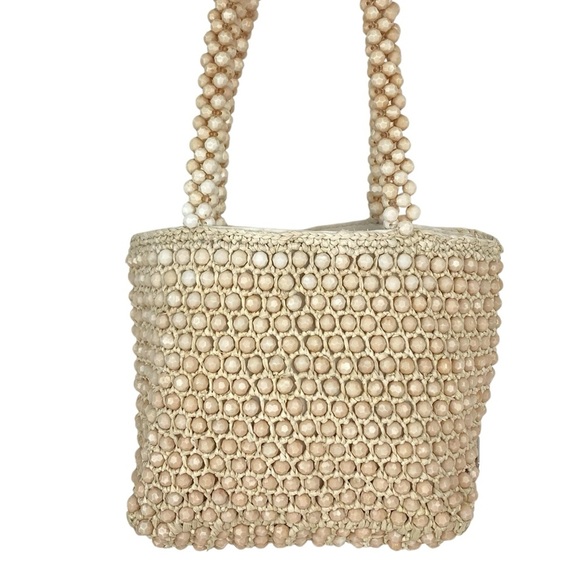 LOEFFLER RANDALL Mina Mini Beaded Tote Bag - $295. - Picture 13 of 16